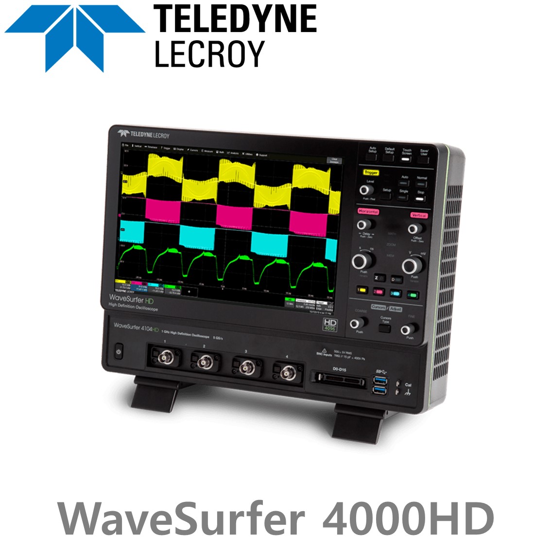 LECROY WaveSurfer 4000HD 고화질 오실로스코프, 4CH, 200MHz-1GHz대역폭, 12 Bit 분해능