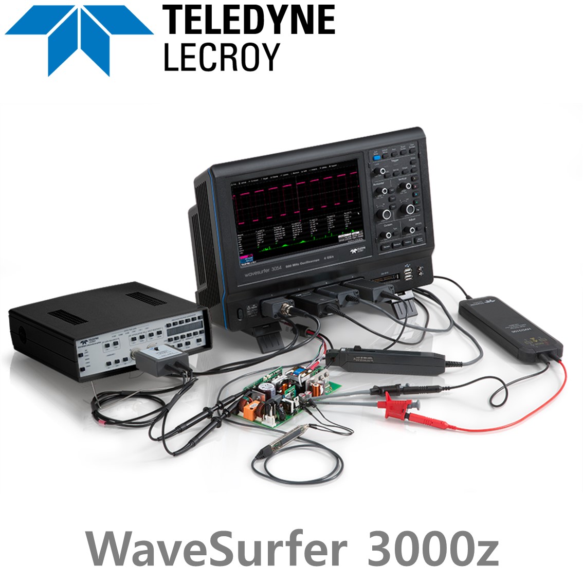 LECROY WaveSurfer 3000z 오실로스코프, 4CH, 100MHz - 1GHz 대역폭, 8Bit 분해능, 20Mpts