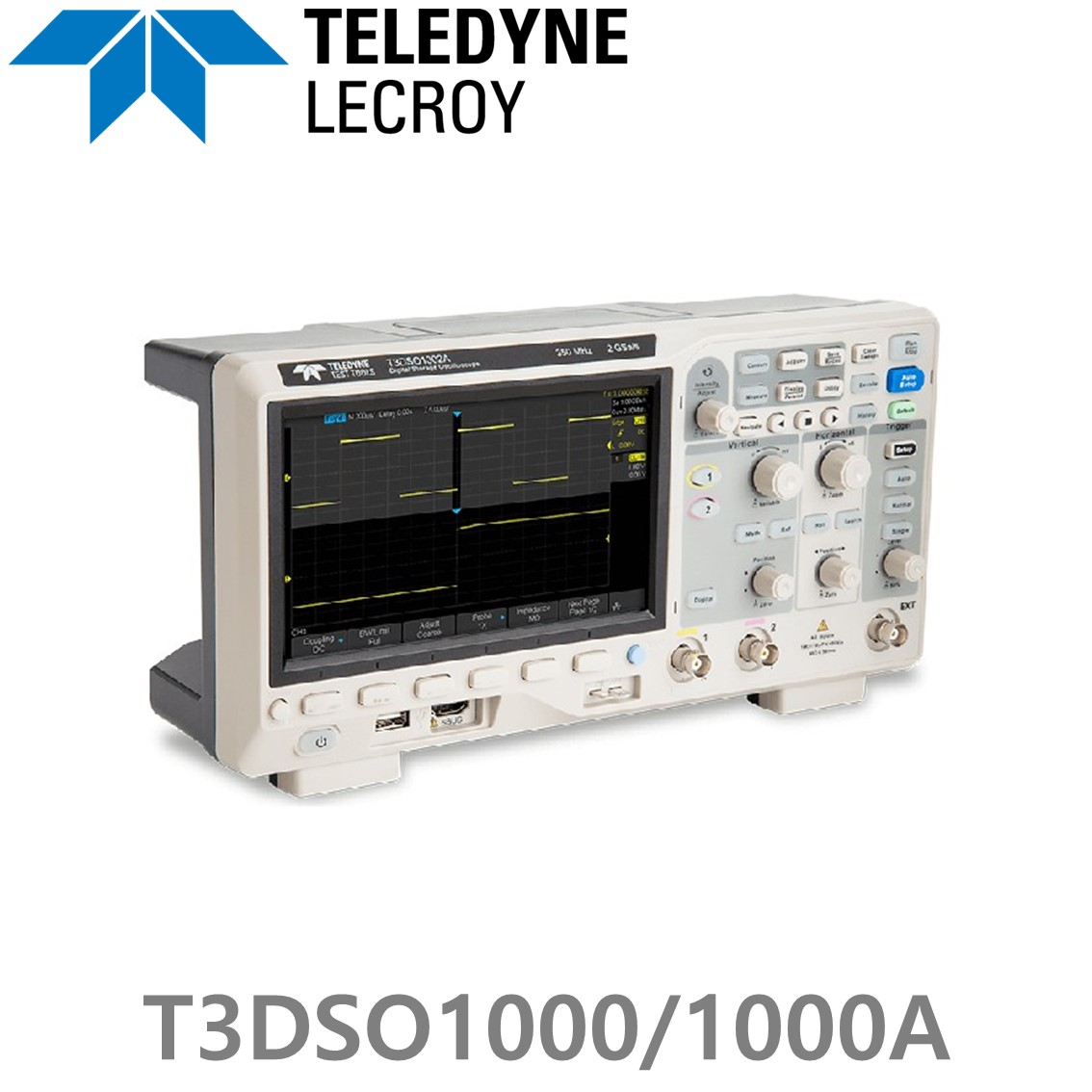LECROY T3DSO1000/1000A 오실로스코프 2CH- 4CH, 100MHz - 350MHz 대역폭, 8 Bit 분해능