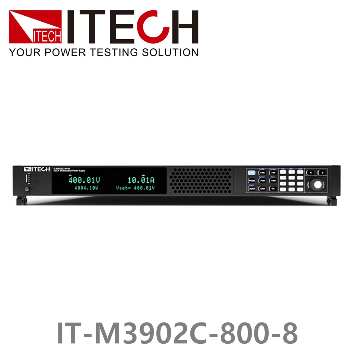 ITECH IT-M3902C-800-8 양방향 DC파워서플라이 800V, +-8A, +-2kW DC전원공급기