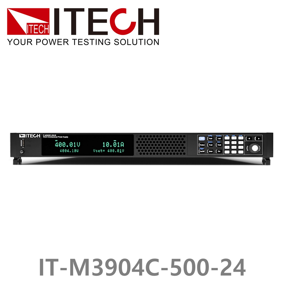 ITECH IT-M3904C-500-24 양방향 DC파워서플라이 500V, +-24A, +-4kW DC전원공급기
