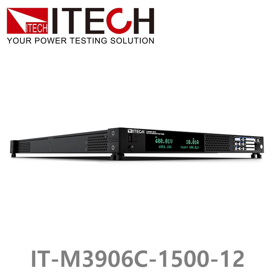 ITECH IT-M3906C-1500-12 양방향 DC파워서플라이 1500V, +-12A, +-6kW DC전원공급기