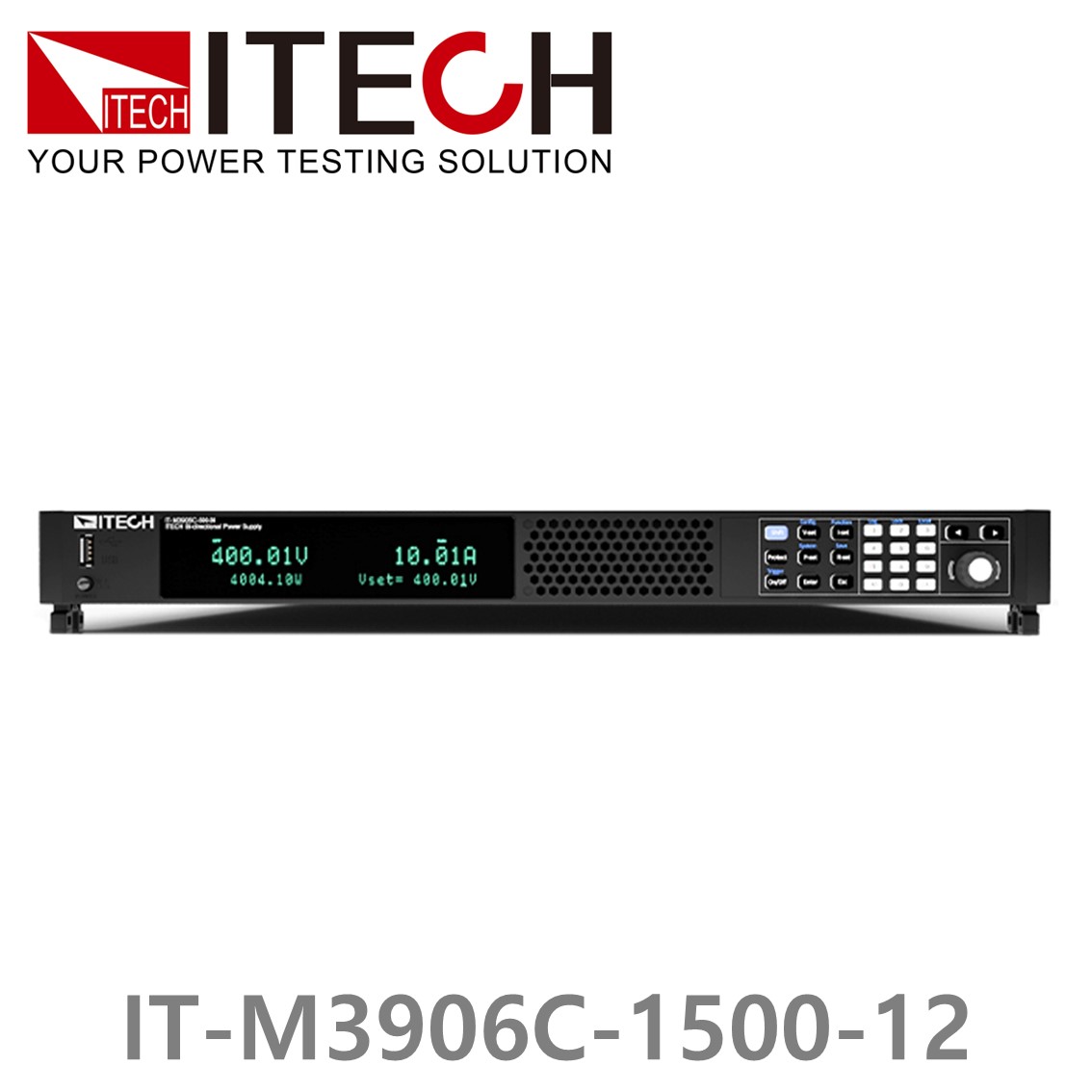 ITECH IT-M3906C-1500-12 양방향 DC파워서플라이 1500V, +-12A, +-6kW DC전원공급기