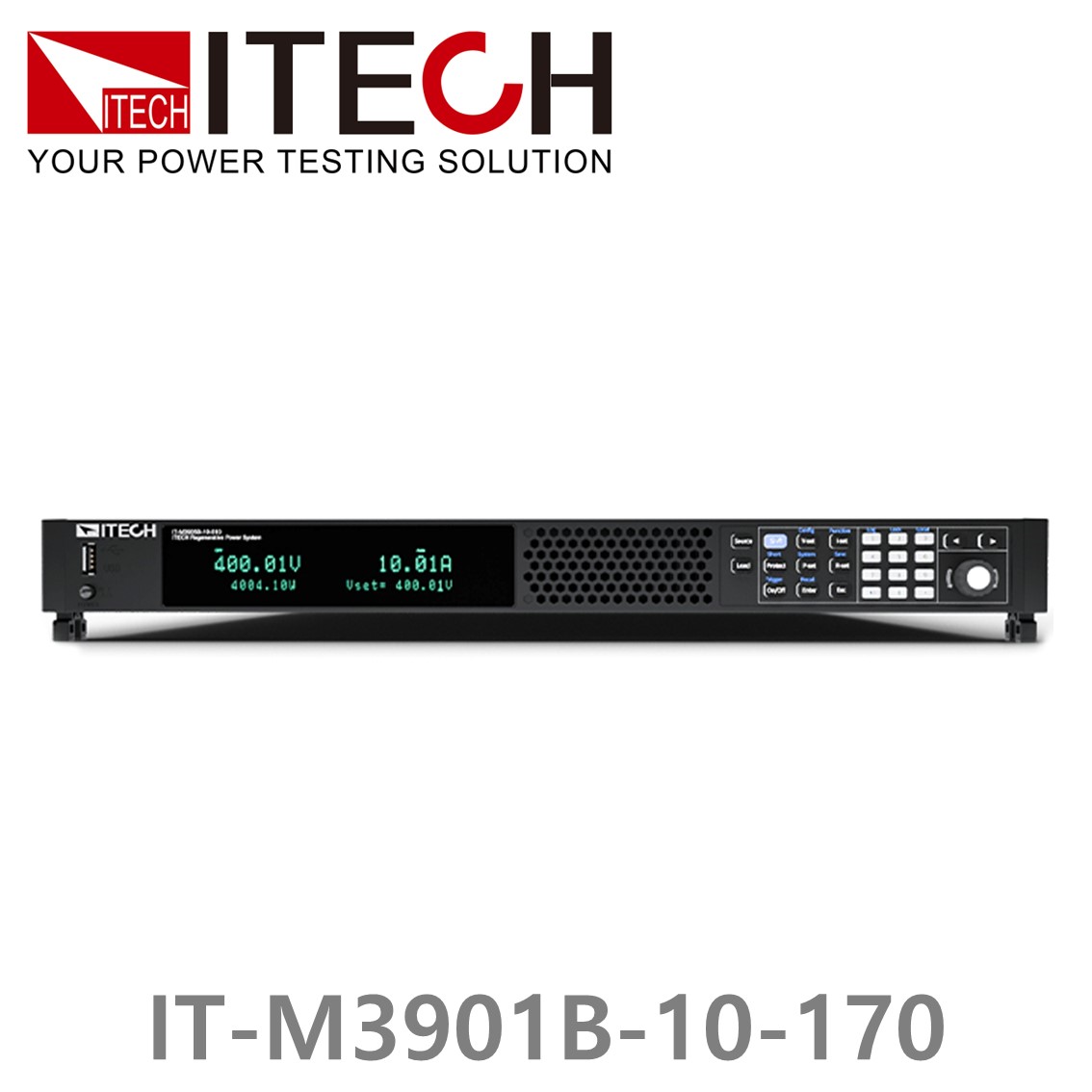 ITECH IT-M3901B-10-170 회생전력시스템,양방향DC파워 10V, -120~170A, -1.2~1.7kW