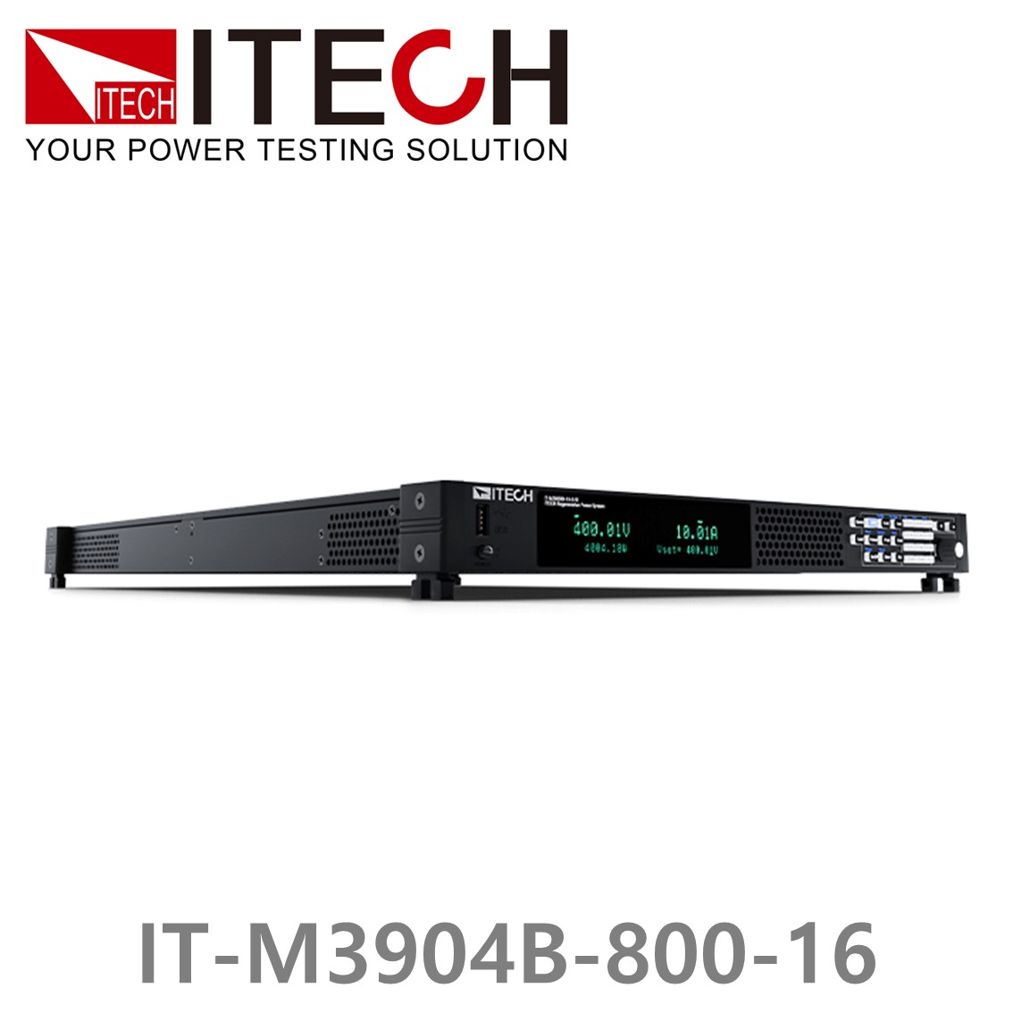 ITECH IT-M3904B-800-16 양방향DC파워서플라이 800V, +-16A, +-4kW 회생전력시스템