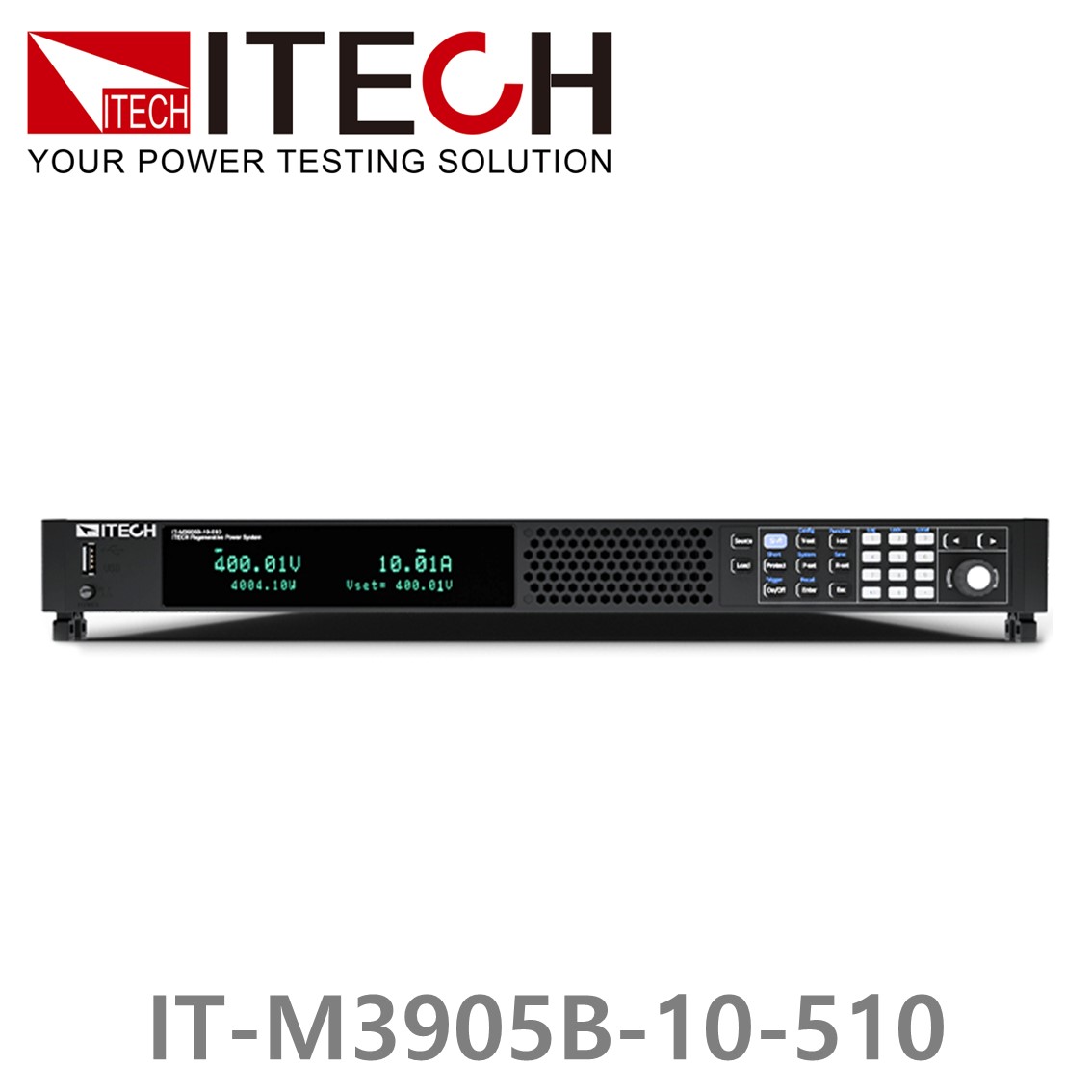 ITECH IT-M3905B-10-510 양방향DC파워서플라이 10V, -360~510A, -3.6~5.1kW 회생전력시스템