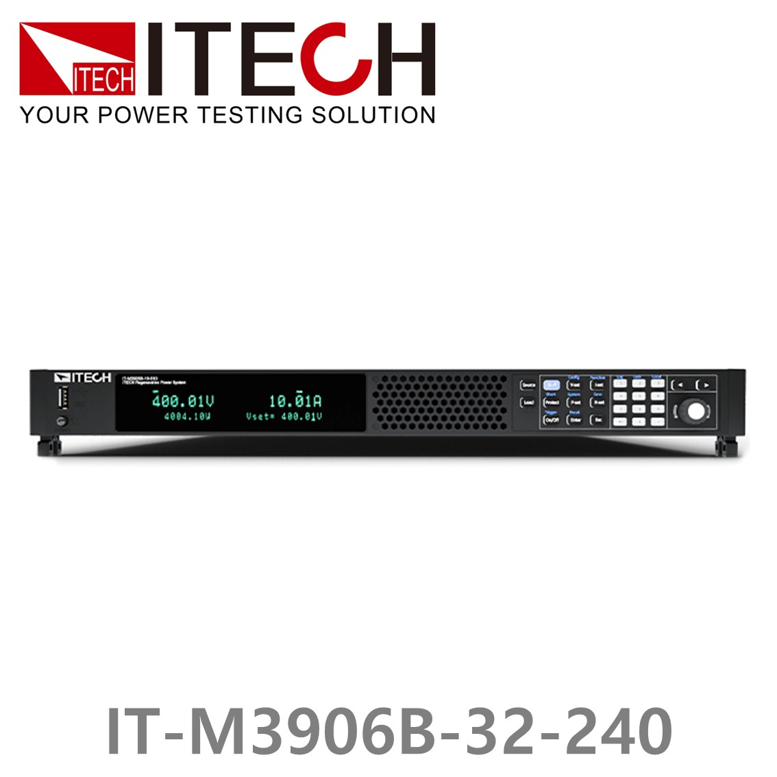 ITECH IT-M3906B-32-240 양방향DC파워서플라이 32V, +-240A, +-6kW 회생전력시스템