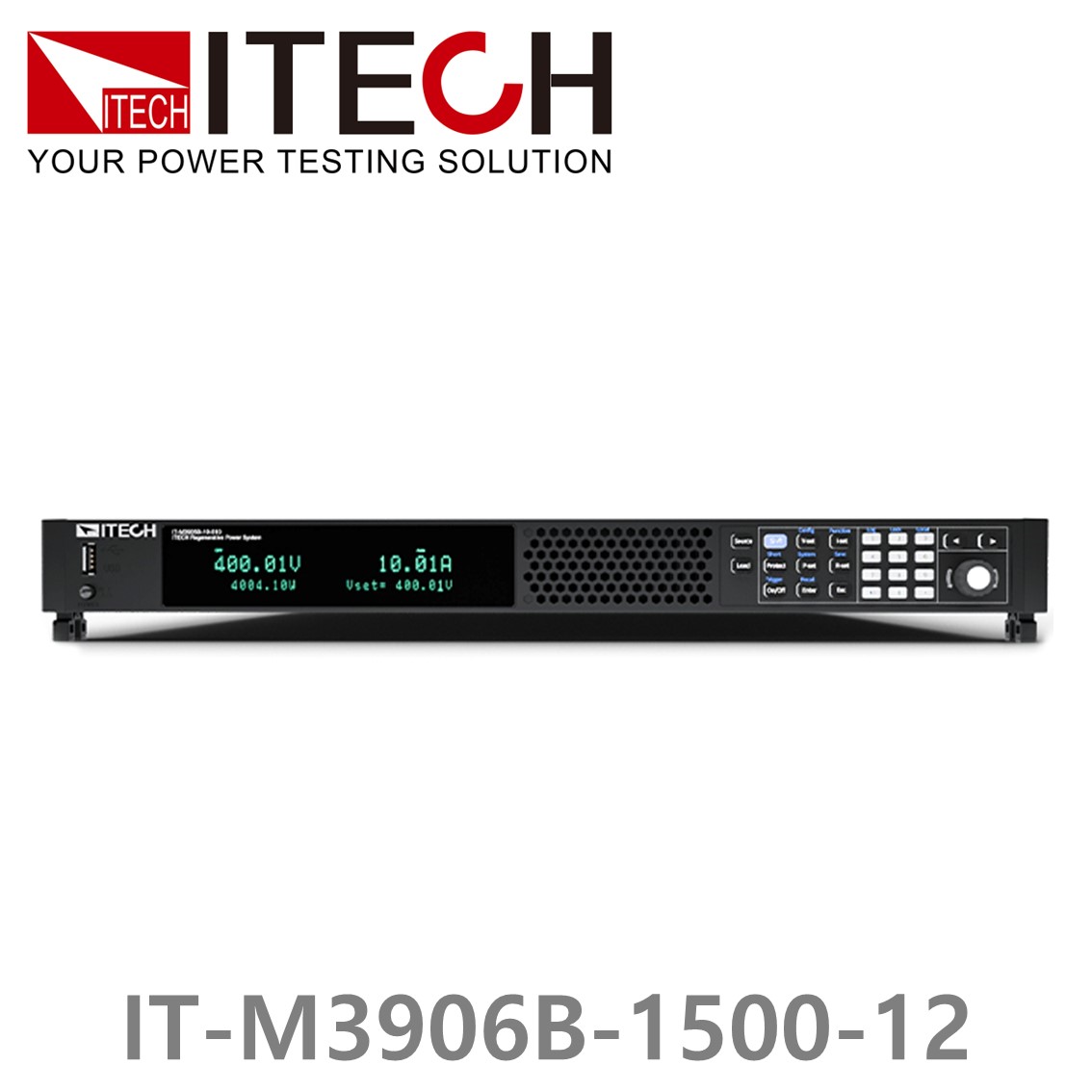 ITECH IT-M3906B-1500-12 양방향DC파워서플라이 1500V, +-12A, +-6kW 회생전력시스템