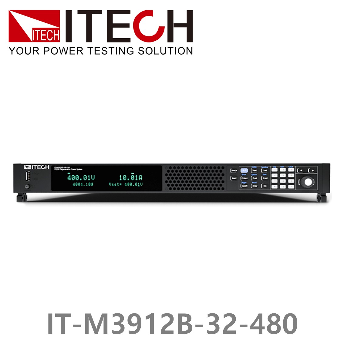 ITECH IT-M3912B-32-480 양방향DC파워서플라이 32V, +-480A, +-12kW 회생전력시스템