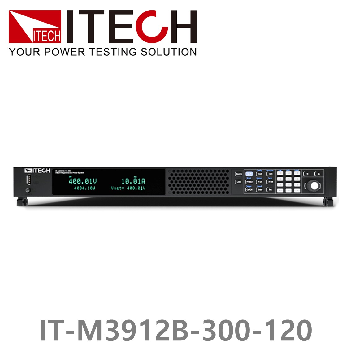 ITECH IT-M3912B-300-120 양방향DC파워서플라이 300V, +-120A, +-12kW 회생전력시스템