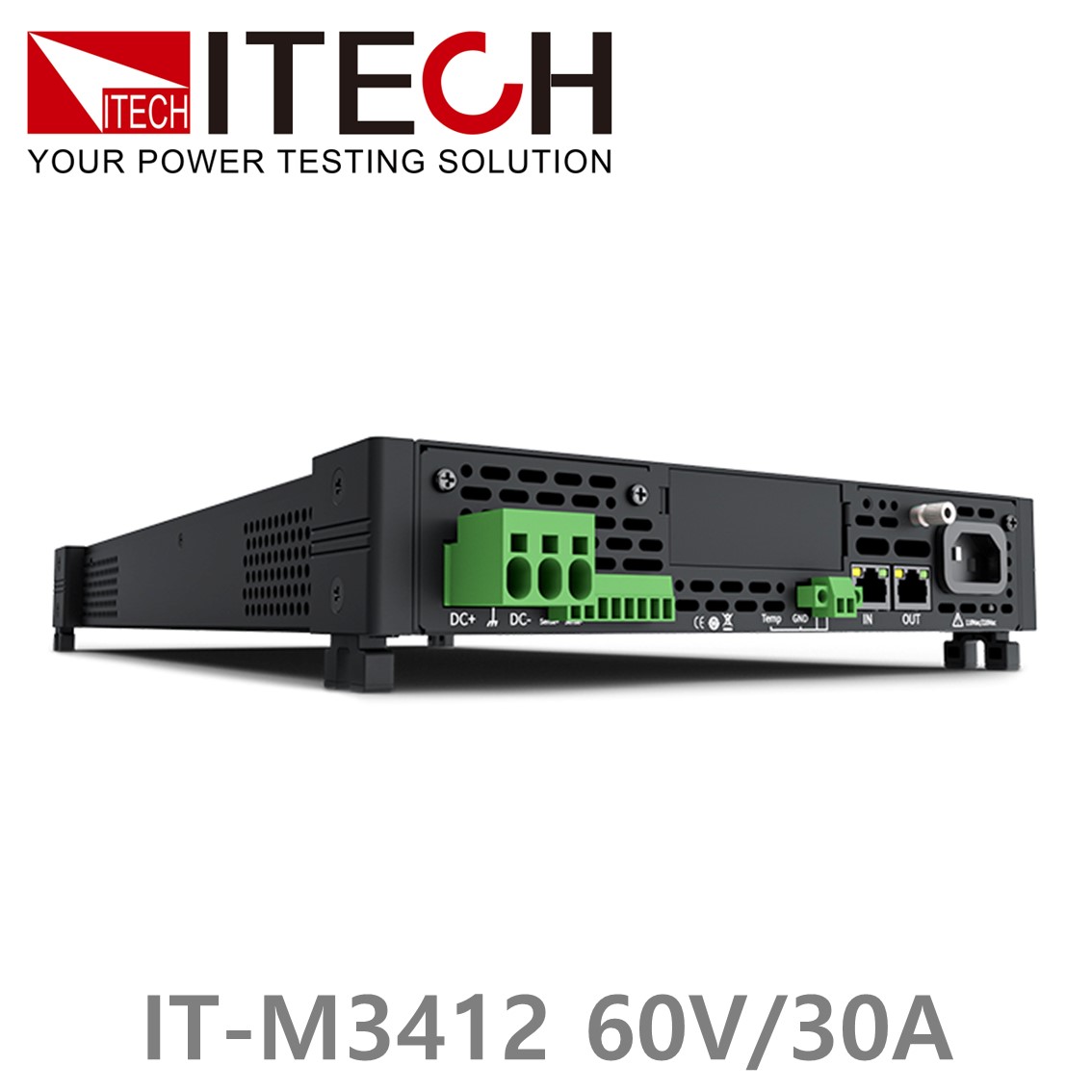 ITECH IT-M3412 양방향 DC파워서플라이 60V, 30A, 200W DC전원공급기