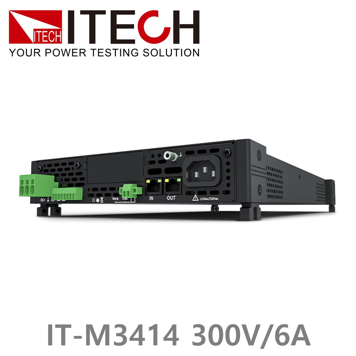 ITECH IT-M3414 양방향 DC파워서플라이 300V, 6A, 200W DC전원공급기