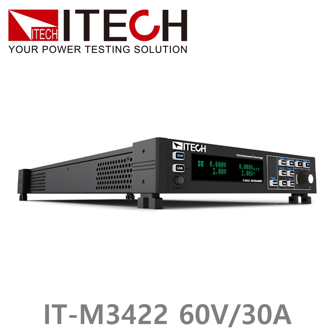 ITECH IT-M3422 양방향 DC파워서플라이 60V, 30A, 400W DC전원공급기