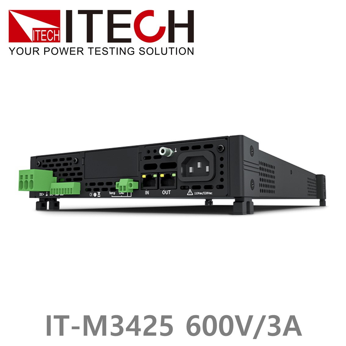 ITECH IT-M3425 양방향 DC파워서플라이 600V, 3A, 400W DC전원공급기