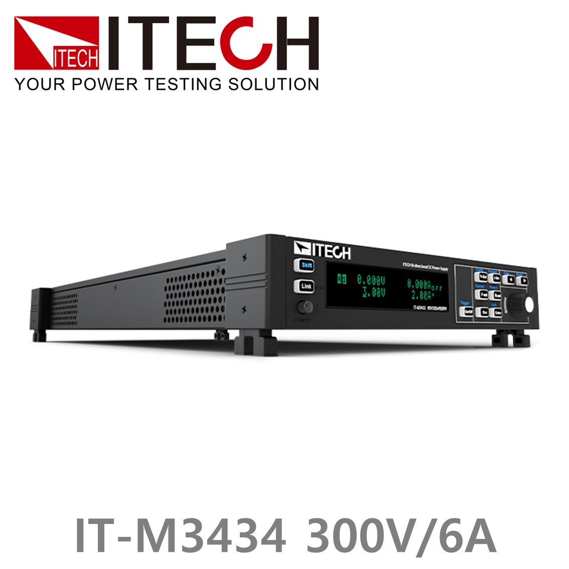 ITECH IT-M3434 양방향 DC파워서플라이 300V, 6A, 800W DC전원공급기