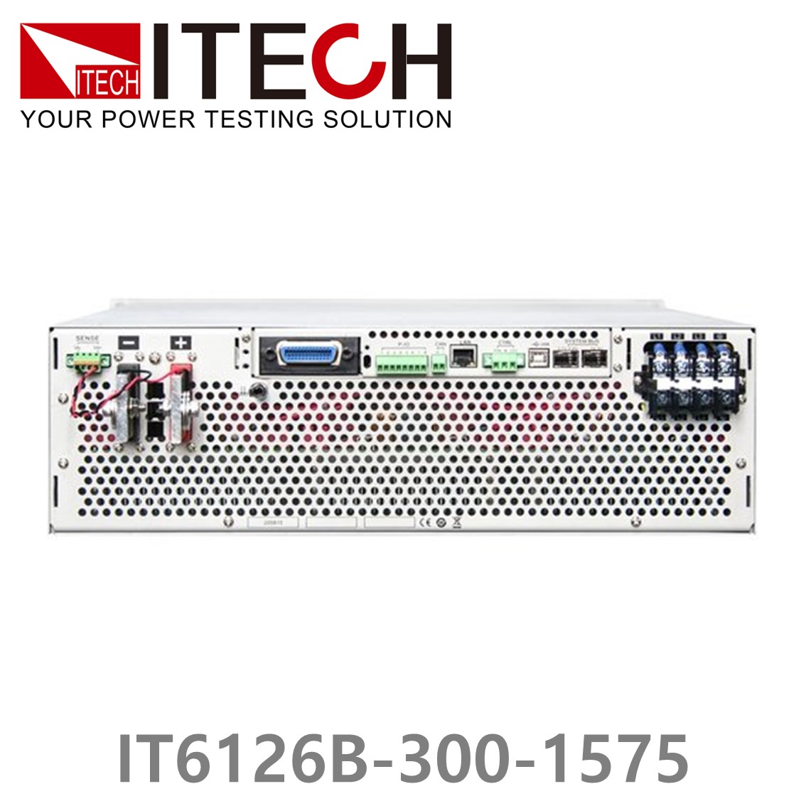 ITECH IT6126B-300-1575 양방향 DC파워서플라이 300V, 1575A, 126kW