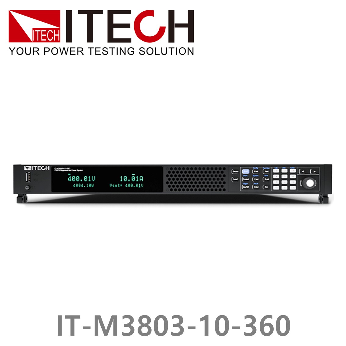 ITECH IT-M3803-10-360 DC전자로드 10V, 6~360A, 24~3600W DC전자부하