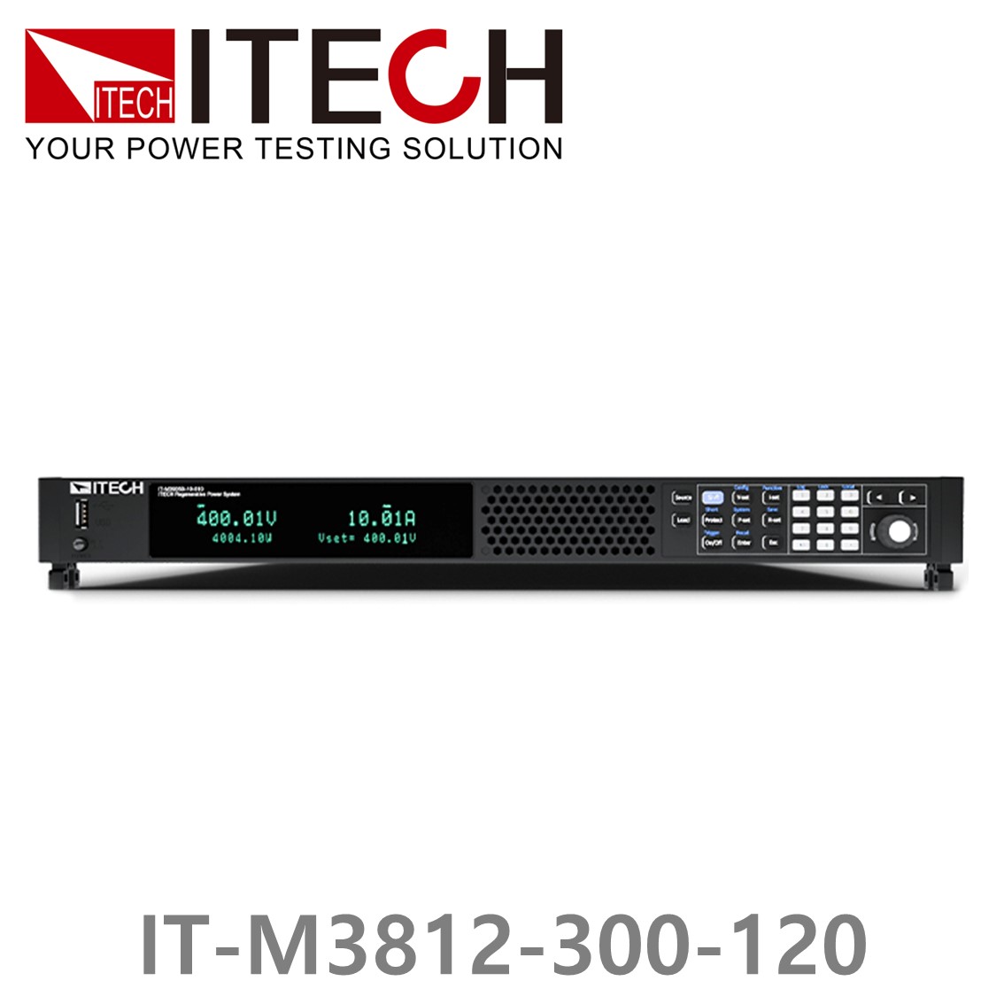 ITECH IT-M3812-300-120 DC전자로드 300V, 120A, 12000W DC전자부하