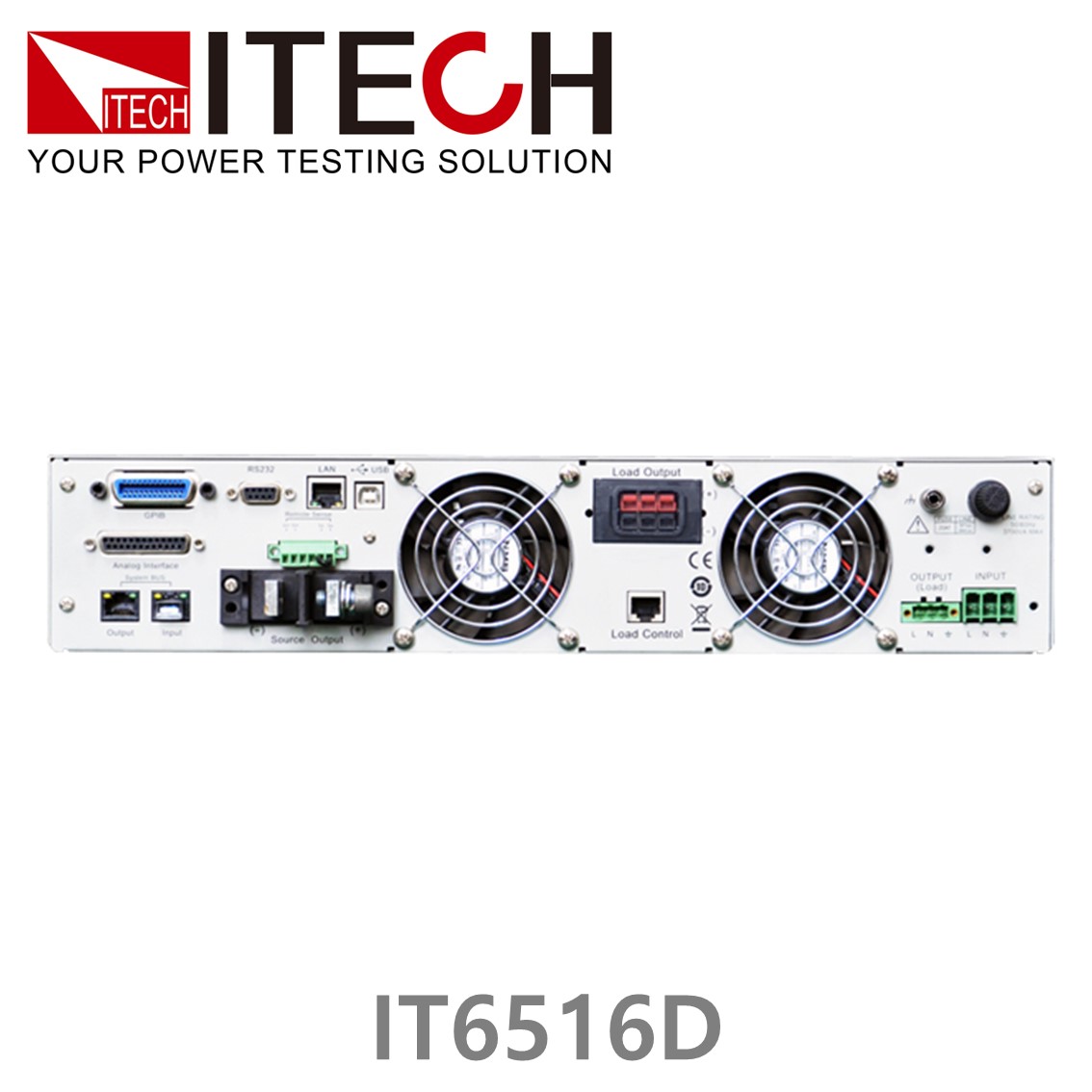 ITECH IT6516D DC파워서플라이 500V, 20A, 1800W 2U DC전원공급기