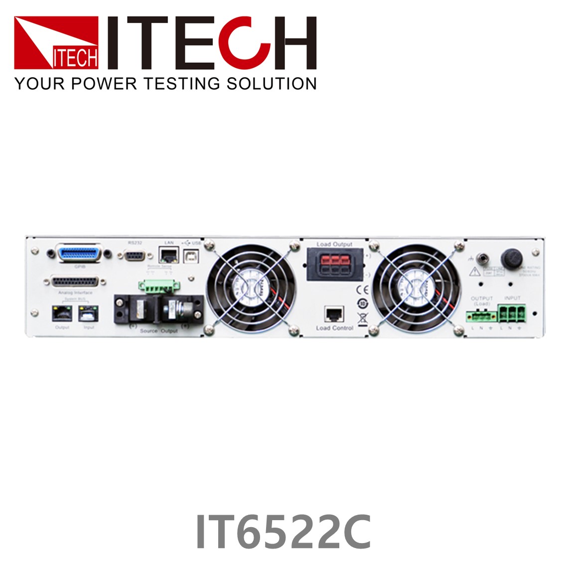ITECH IT6522C DC파워서플라이 80V, 120A, 3000W 2U DC전원공급기