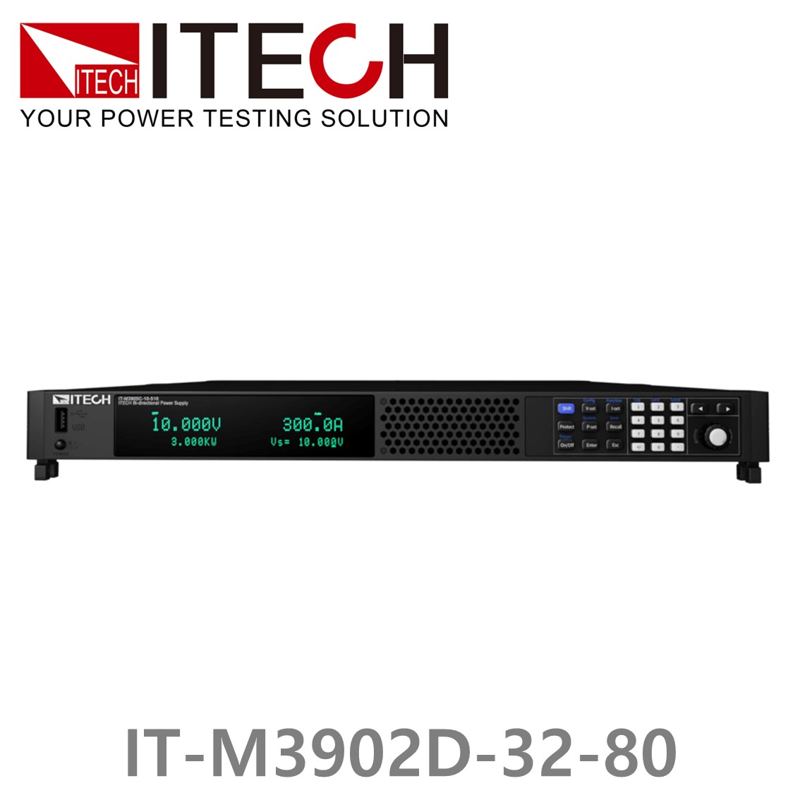 ITECH IT-M3902D-32-80 양방향 DC파워서플라이 32V, 80A, 2kW DC전원공급기