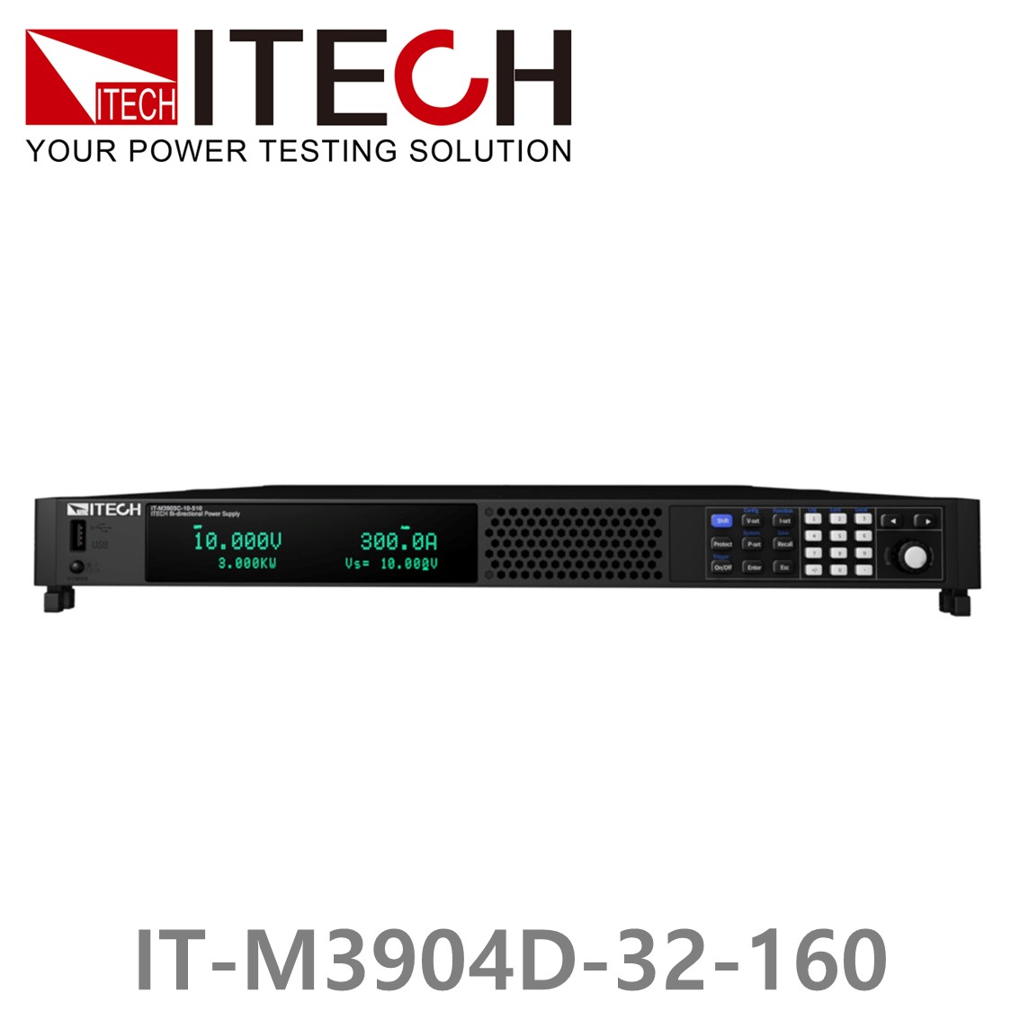 ITECH IT-M3904D-32-160 양방향 DC파워서플라이 32V, 160A, 4kW DC전원공급기