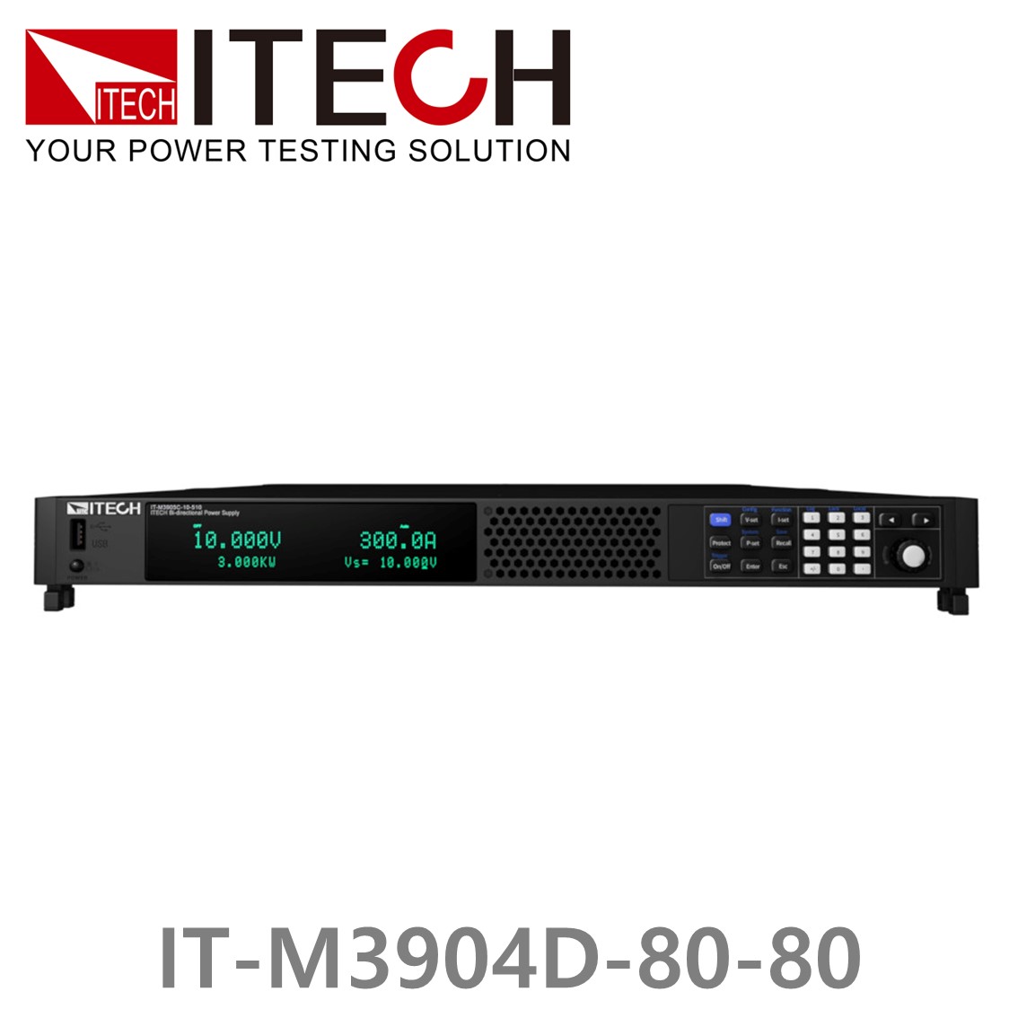 ITECH IT-M3904D-80-80 양방향 DC파워서플라이 80V, 80A, 4kW DC전원공급기