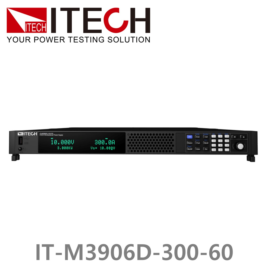ITECH IT-M3906D-300-60 양방향 DC파워서플라이 30V, 60A, 6kW DC전원공급기