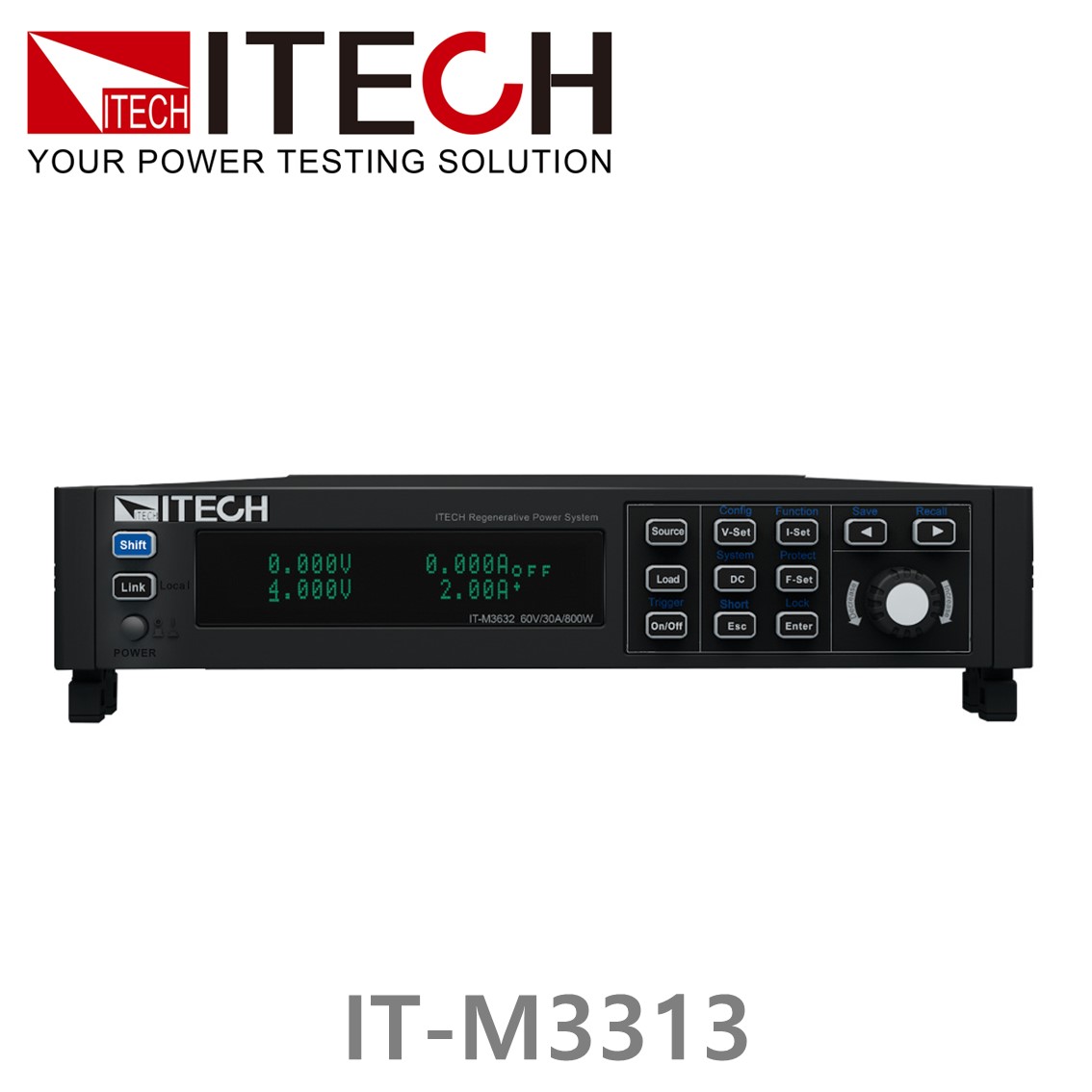 ITECH IT-M3313 DC전자로드 150V, 12A, 200W DC전자부하
