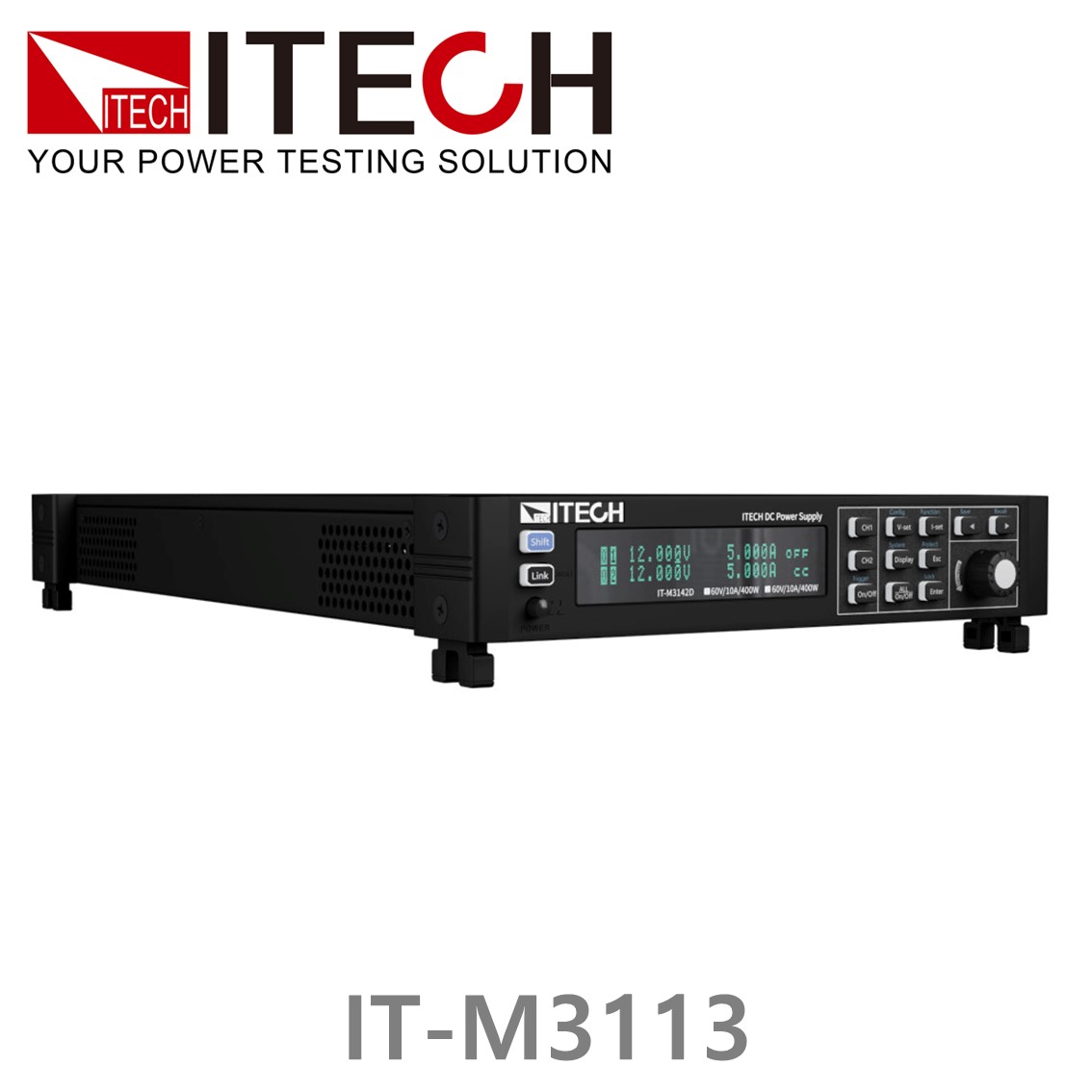 ITECH IT-M3113 초소형 DC파워서플라이 150V, 12A, 400W DC전원공급기