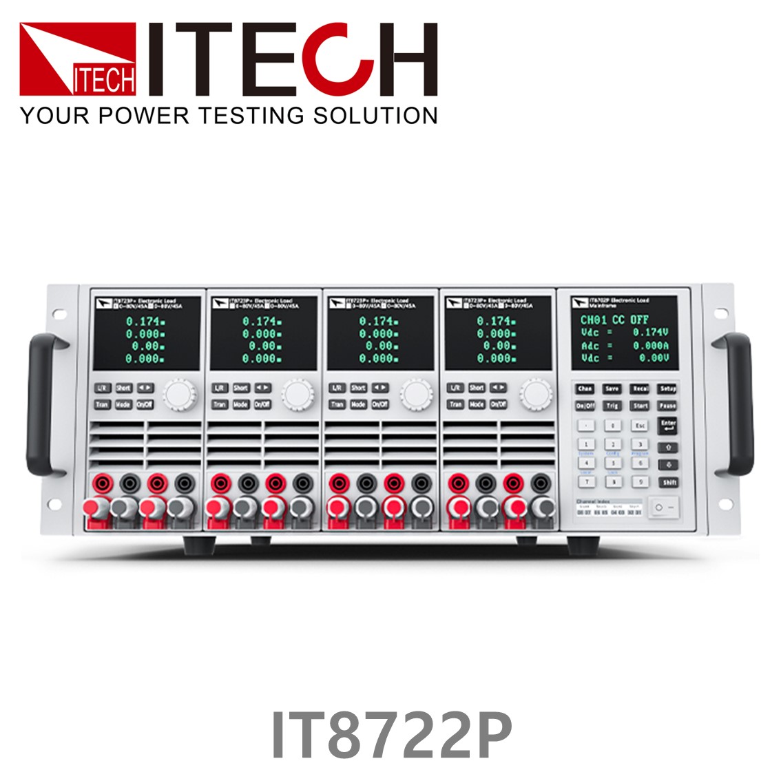 ITECH IT8722P+ DC전자로드 2채널, 150V,20A,250W DC전자부하