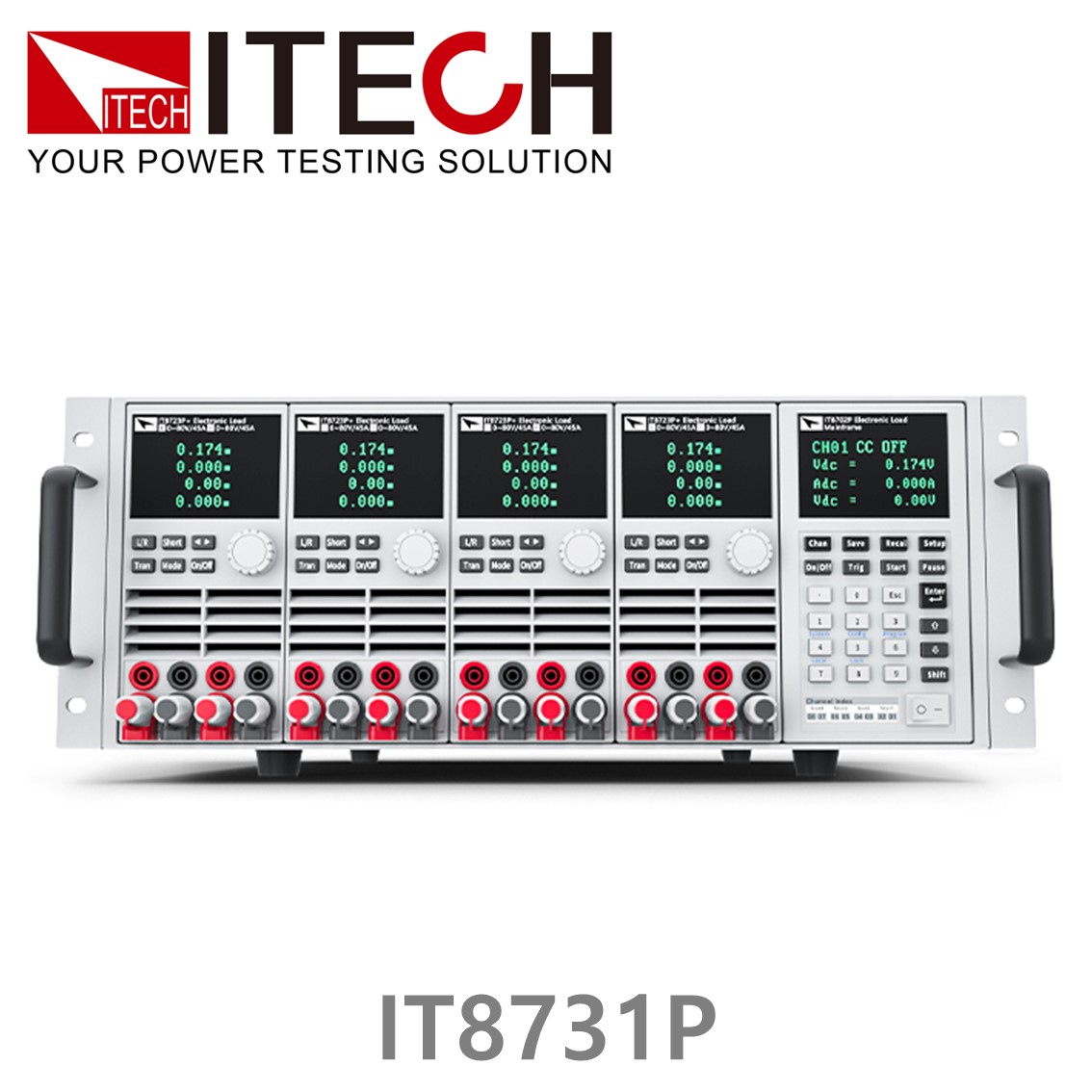 ITECHIT8731P+ DC전자로드 150V, 40A, 200W DC전자부하