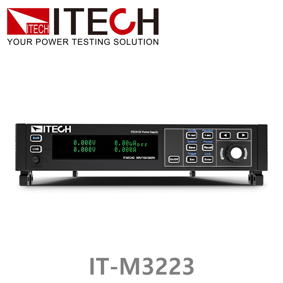 ITECH IT-M3223 고정밀 DC파워서플라이 60V, 10A, 100W DC전원공급기