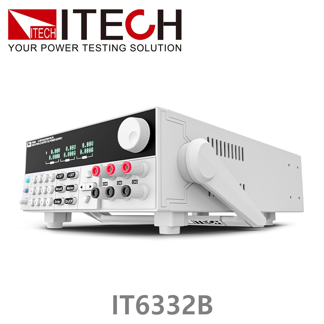 ITECH IT6332B 3채널 고성능 DC파워서플라이 30V, 6A, 180W*2CH;5V, 3A, 15W*1CH