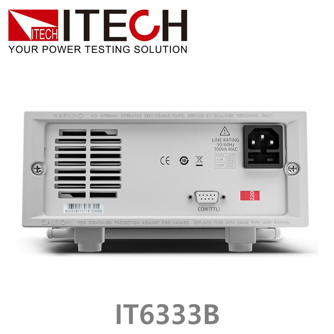 ITECH IT6333B 3채널 고성능 DC파워서플라이 60V, 3A, 180W*2CH;5V, 3A, 15W*1CH