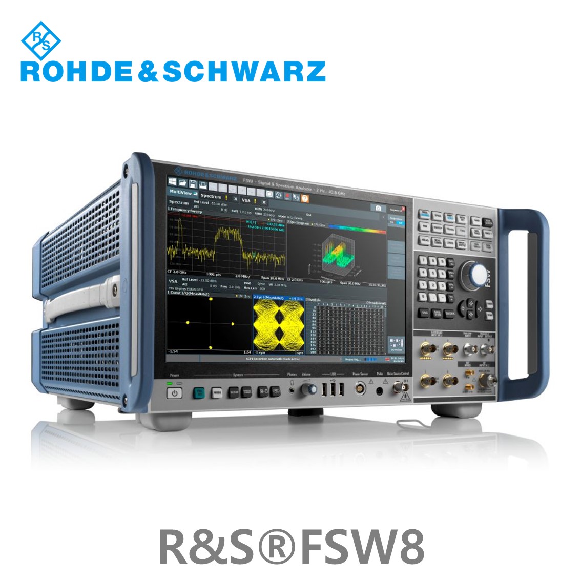 로데슈바르즈 FSW8 2Hz~8GHz/512MHz 신호분석기 스펙트럼 아날라이저
