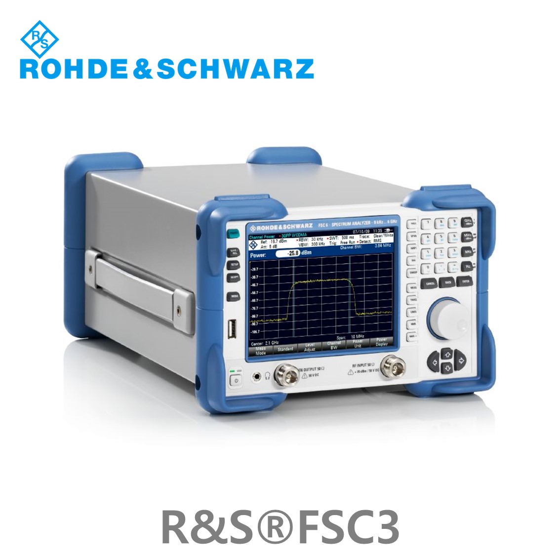 로데슈바르즈 FSC3 9kHz~3GHz/–95dB(1Hz)/–165dBm/+15dBm 스펙트럼분석기