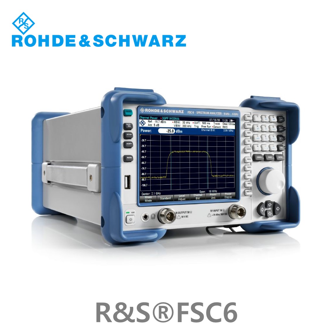 로데슈바르즈 FSC6 9kHz~6GHz/–95dB(1Hz)/–165dBm/+15dBm 스펙트럼 분석기
