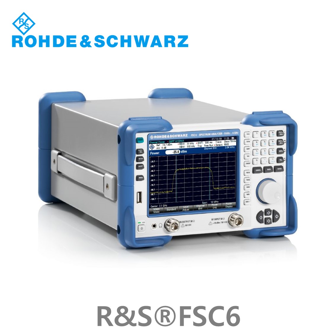 로데슈바르즈 FSC6 9kHz~6GHz/–95dB(1Hz)/–165dBm/+15dBm 스펙트럼 분석기
