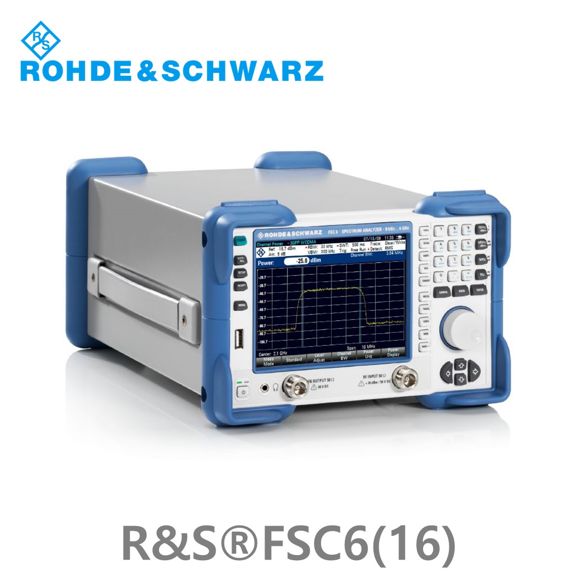 로데슈바르즈 FSC6 9kHz~6GHz/–95dB(1Hz)/–165dBm/+15dBm, tracking generator, 스펙트럼 아날라이저