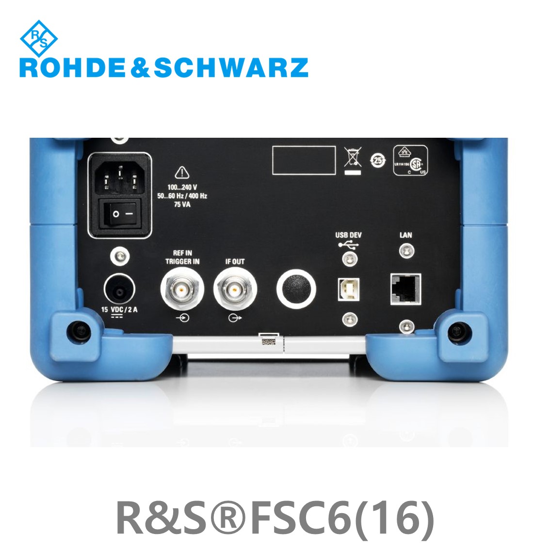 로데슈바르즈 FSC6 9kHz~6GHz/–95dB(1Hz)/–165dBm/+15dBm, tracking generator, 스펙트럼 아날라이저