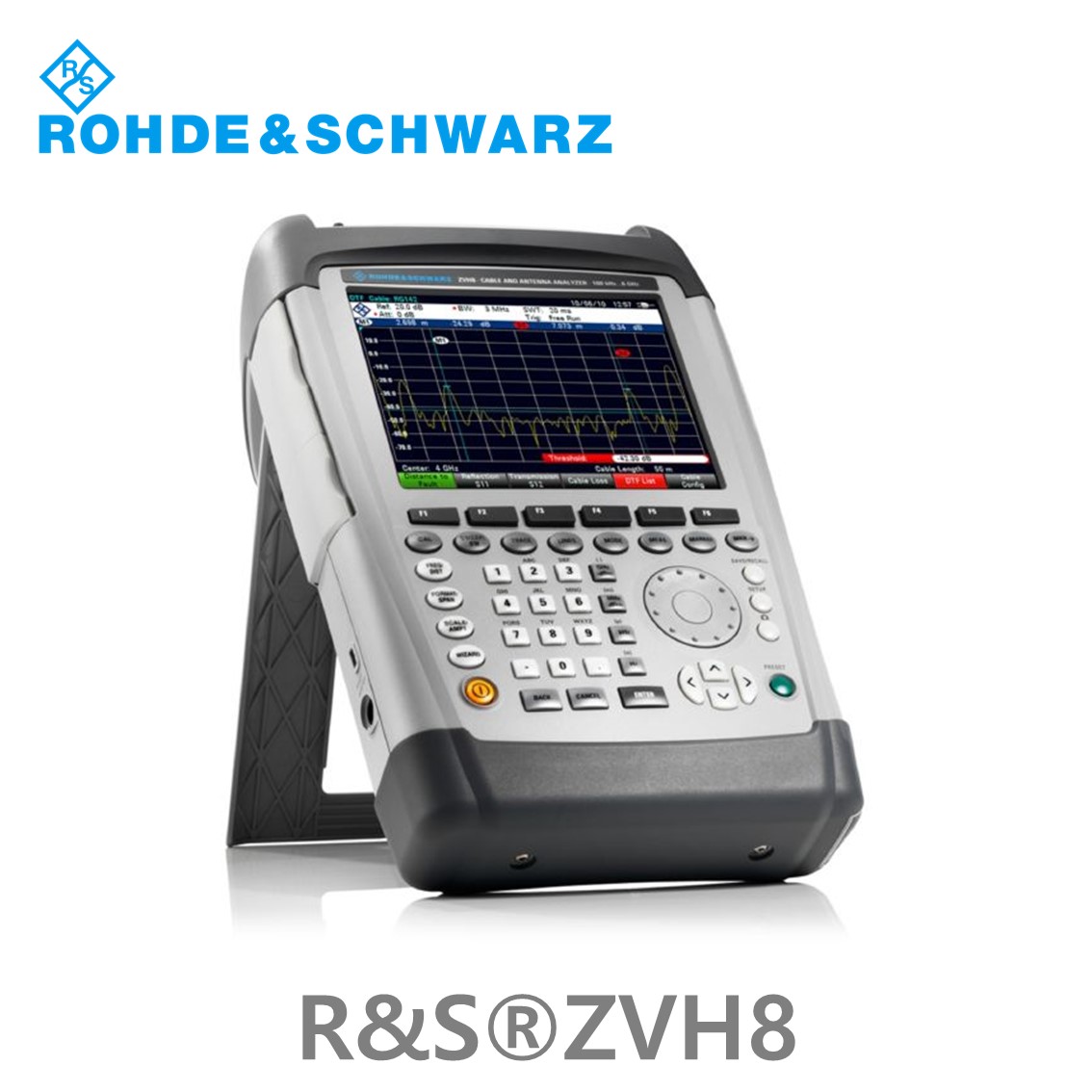 로데슈바르즈 ZVH8 휴대용 케이블분석기, 안테나분석기 2.0포트, N타입 커넥터