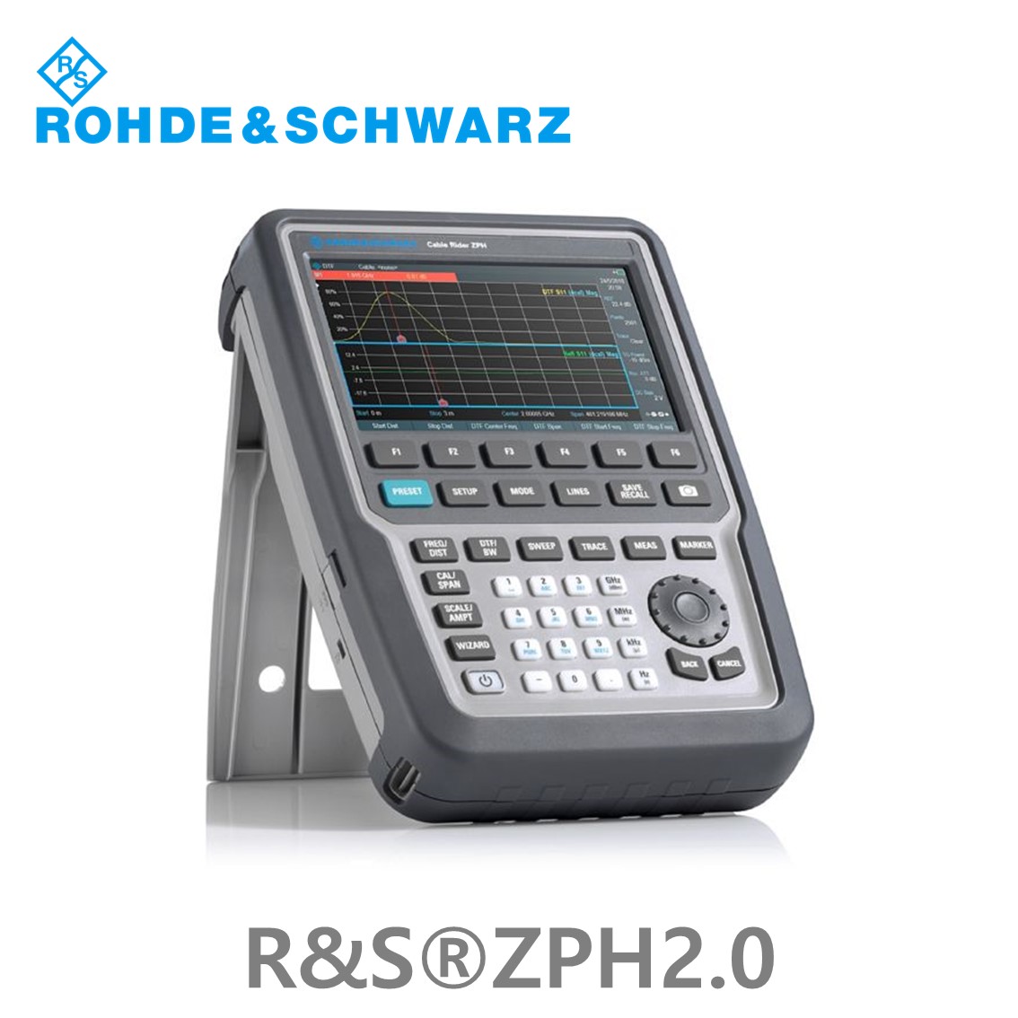 로데슈바르즈 ZPH2.0 Cable Rider 케이블분석, 안테나측정, 스펙트럼분석기 2.0,N