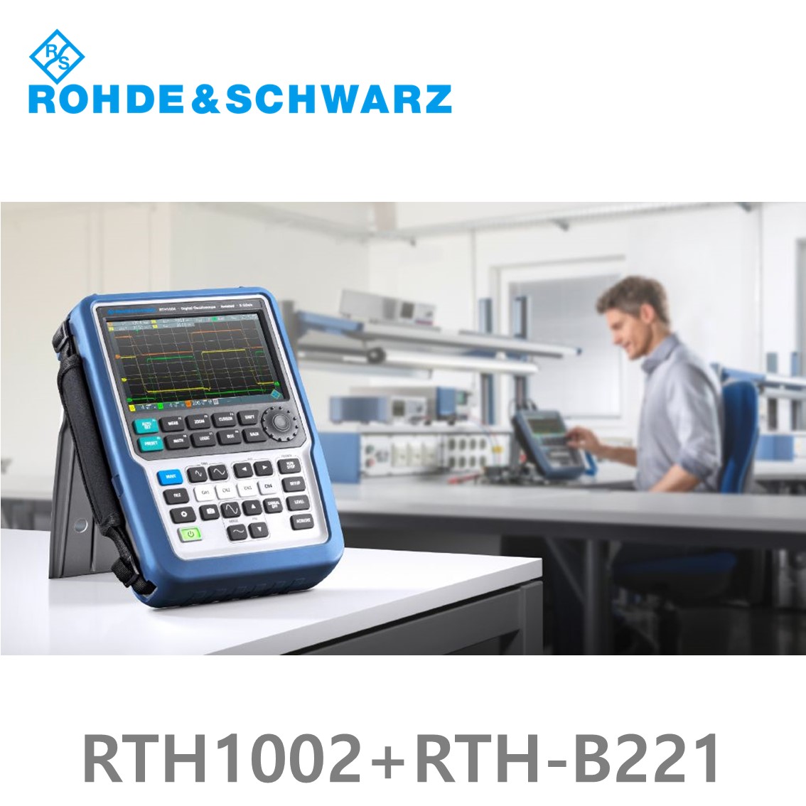 로데슈바르즈 RTH1002+RTH-B221 오실로스코프 2채널 100MHz/ 5Gs/ 500kpts/ MSO옵션 8CH
