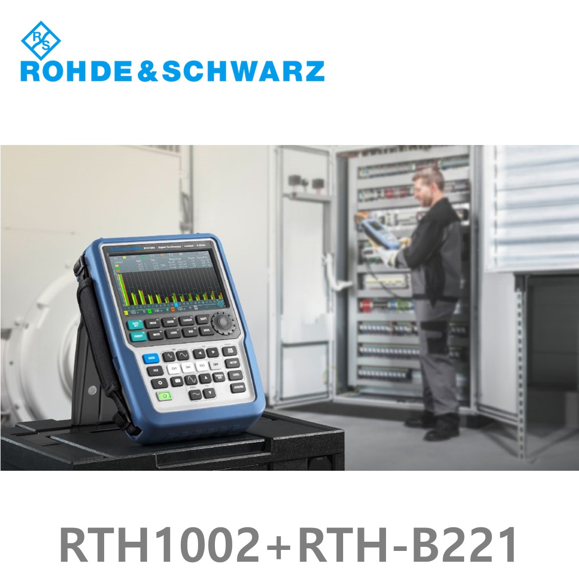 로데슈바르즈 RTH1002+RTH-B221 오실로스코프 2채널 100MHz/ 5Gs/ 500kpts/ MSO옵션 8CH