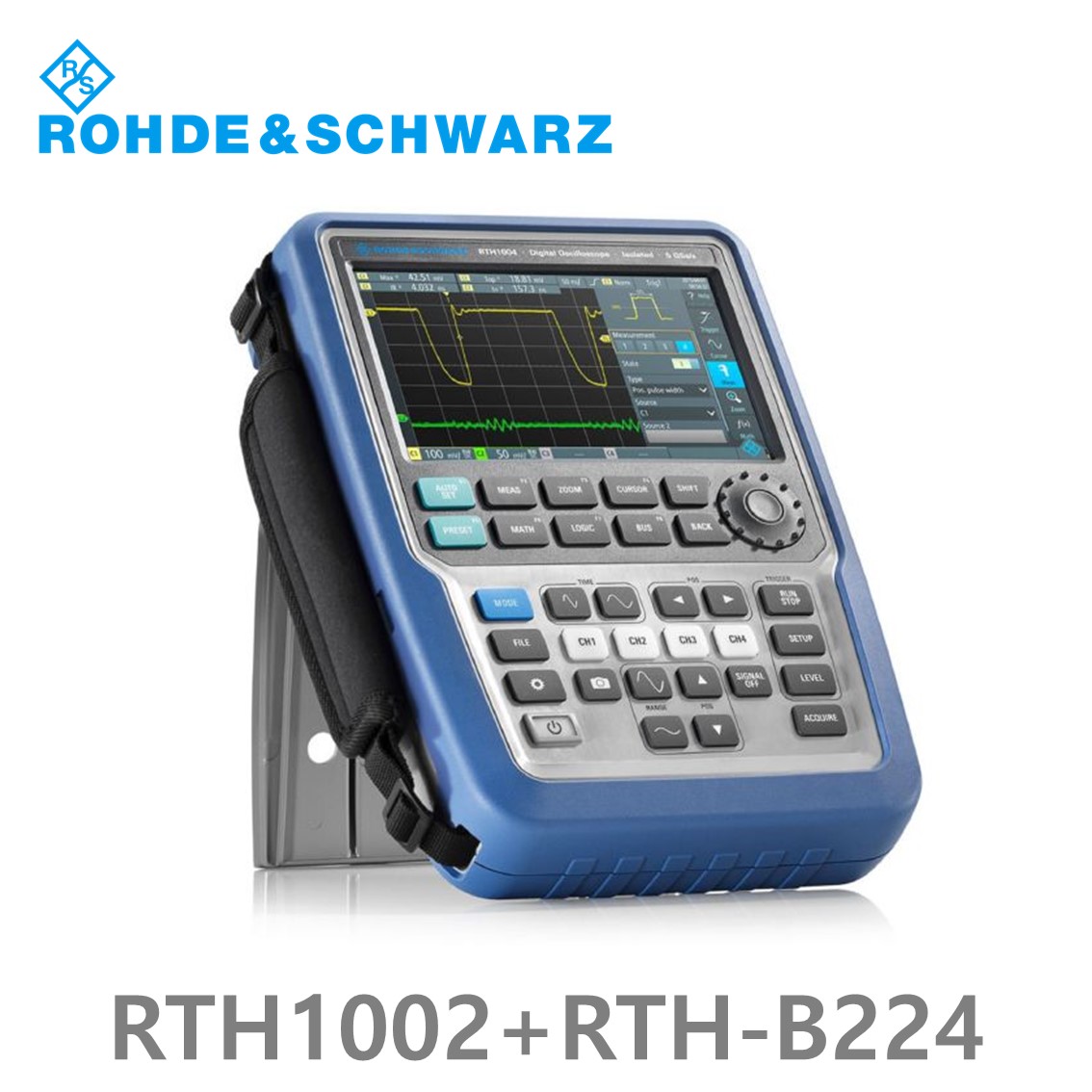 로데슈바르즈 RTH1002+RTH-B224 오실로스코프 2채널 500MHz/ 5Gs/ 500kpts/ MSO옵션 8CH
