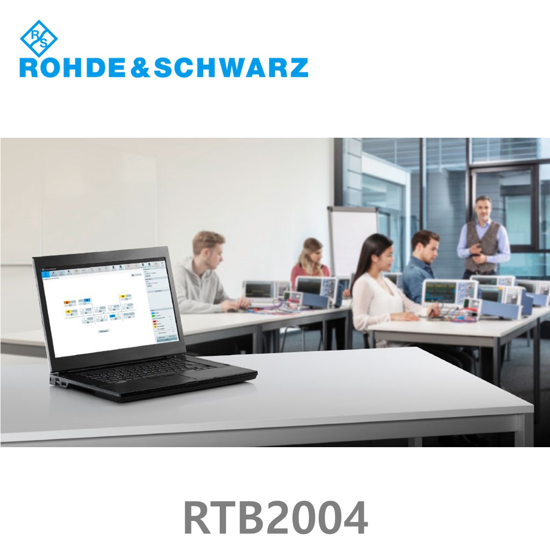 로데슈바르즈 RTB2004 오실로스코프 4채널 70MHz/ 2.5Gs/ 20Mpts/ 디지털16채널