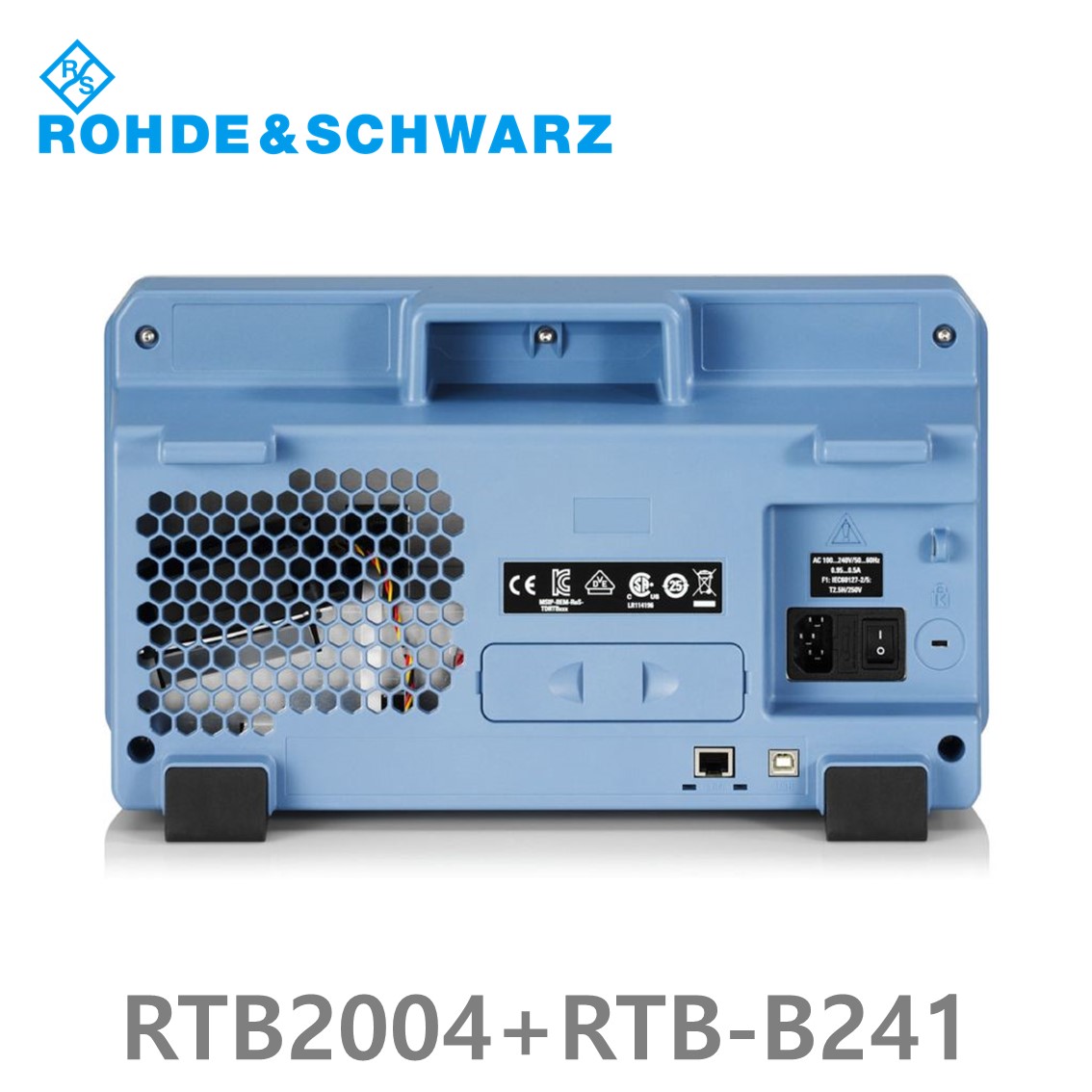 로데슈바르즈 RTB2004+RTB-B241 오실로스코프 2채널 70MHz/ 2.5Gs/ 20 Mpts/ 디지털16채널