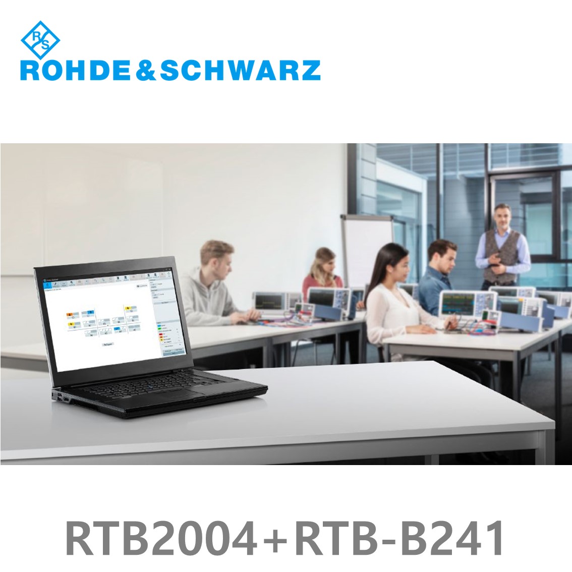 로데슈바르즈 RTB2004+RTB-B241 오실로스코프 2채널 70MHz/ 2.5Gs/ 20 Mpts/ 디지털16채널