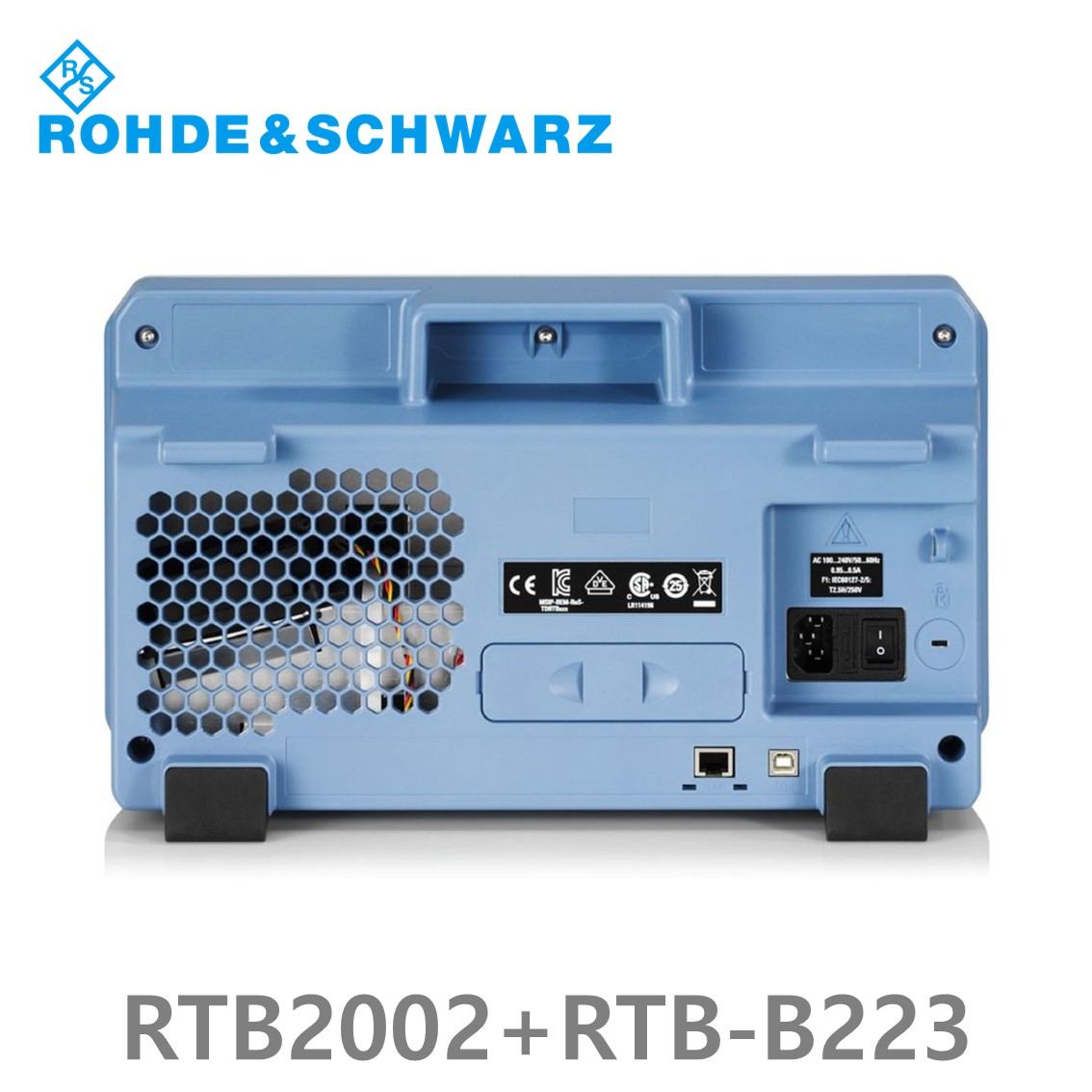 로데슈바르즈 RTB2002+RTB-B223 오실로스코프 2채널 300MHz/ 2.5Gs/ 20 Mpts/ 디지털16채널
